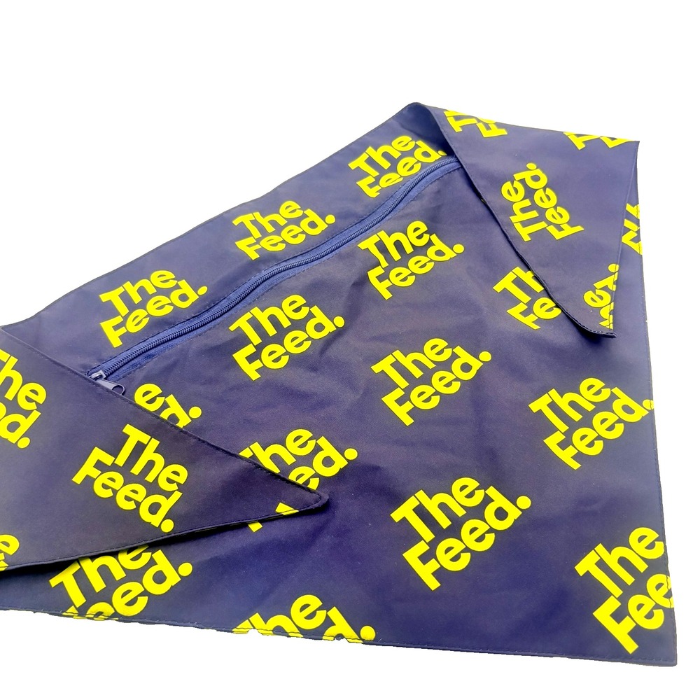 The Feed Ice Bandana Cooling Ultrarunning Trailrunning Zipper Pouch One Size